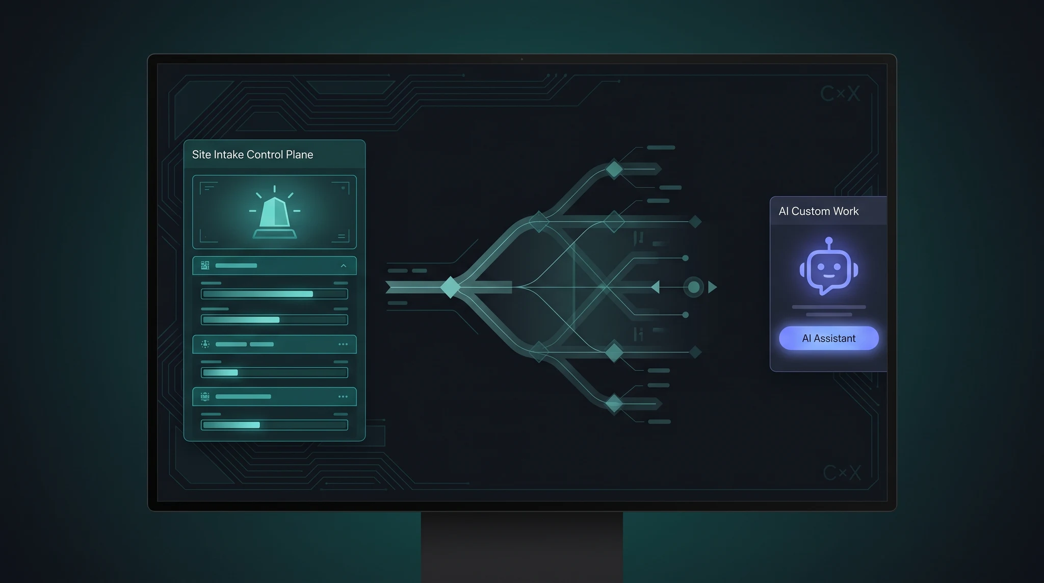Creytix Forge — Creytix Forge intake and fleet control plane hero